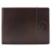 EL FORREST 899-22 RFID férfi barna bőr pénztárca 12 x 9.5 x 2.5 cm