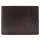 EL FORREST 899-22 RFID férfi barna bőr pénztárca 12 x 9.5 x 2.5 cm