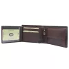 EL FORREST 899-22 RFID férfi barna bőr pénztárca 12 x 9.5 x 2.5 cm
