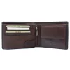 EL FORREST 899-22 RFID férfi barna bőr pénztárca 12 x 9.5 x 2.5 cm