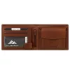 EL FORREST 892/A-26 RFID barna férfi bőr pénztárca 12 x 9.5 x 2.5 cm