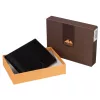 EL FORREST 879-61 RFID fekete bőr pénztárca 9 x 12.5 x 1 cm