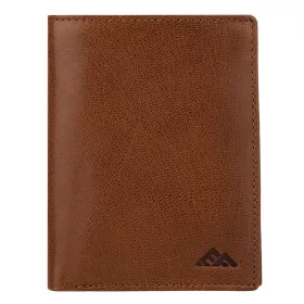   EL FORREST 859-26 RFID férfi barna bőr pénztárca 10 x 13 x 2.5 cm