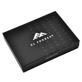   EL FORREST 859-26 RFID férfi barna bőr pénztárca 10 x 13 x 2.5 cm