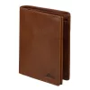 EL FORREST 859-26 RFID férfi barna bőr pénztárca 10 x 13 x 2.5 cm