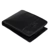 EL FORREST 851/A-61 RFID fekete férfi bőr pénztárca 11 x 8 x 2.5 cm