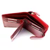 EL FORREST 821-480 RFID női piros bőr pénztárca 8.5 x 13 x 2.5 cm