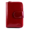 EL FORREST 821-480 RFID női piros bőr pénztárca 8.5 x 13 x 2.5 cm