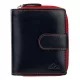 EL FORREST 820-340 RFID női fekete bőr pénztárca 9 x 11 x 3 cm