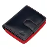 EL FORREST 820-340 RFID női fekete bőr pénztárca 9 x 11 x 3 cm