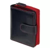 EL FORREST 820-340 RFID női fekete bőr pénztárca 9 x 11 x 3 cm