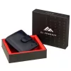 EL FORREST 820-340 RFID női fekete bőr pénztárca 9 x 11 x 3 cm