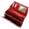 EL FORREST 812-480 RFID női piros bőr pénztárca 18.5 x 9 x 3 cm