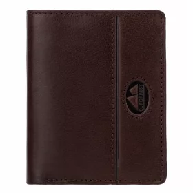   EL FORREST 728-22 RFID férfi barna bőr pénztárca 9 x 11 x 2.8 cm