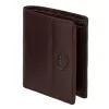 EL FORREST 728-22 RFID férfi barna bőr pénztárca 9 x 11 x 2.8 cm