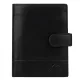 EL FORREST 712-61 RFID férfi fekete bőr pénztárca 10 x 13 x 3 cm