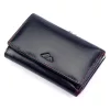 EL FORREST 579-340 RFID női fekete bőr pénztárca 12 x 8.5 x 3 cm