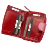 EL FORREST 564-480 RFID piros női bőr pénztárca 10 x 12.5 x 3.5 cm
