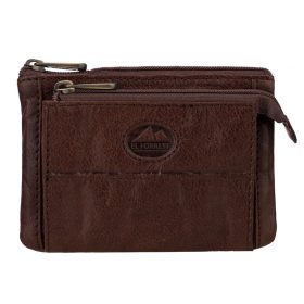   EL FORREST 1005-22 női barna bőr pénztárca, kulcstartó 12.5 x 8 x 2.5 cm