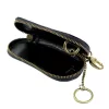 EL FORREST 1001-61 fekete bőr kulcstartó 12 x 6 x 1.5 cm
