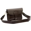 Luka 25-033 / 24-076 D DOLLARO INSTAGRAMKA sötétbarna női bőr oldaltáska 24 x 18 x 6 cm