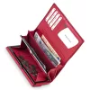 VerMari 64003-10202D-R piros női bőr pénztárca 16.5 x 9 x 3.5 cm
