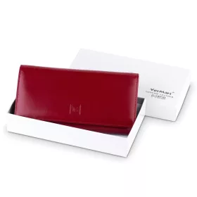   VerMari 72037-10202D-R piros női bőr pénztárca 18.5 x 9.5 x 3.5 cm