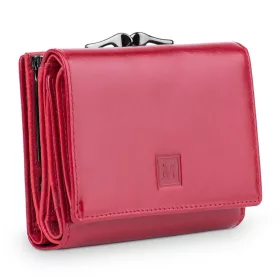   VerMari 47009-10202D-R női piros bőr pénztárca 12.5 x 10 x 3.5 cm