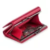 VerMari 47009-10202D-R női piros bőr pénztárca 12.5 x 10 x 3.5 cm