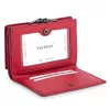 VerMari 47009-10202D-R női piros bőr pénztárca 12.5 x 10 x 3.5 cm