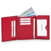 VerMari 47009-10202D-R női piros bőr pénztárca 12.5 x 10 x 3.5 cm