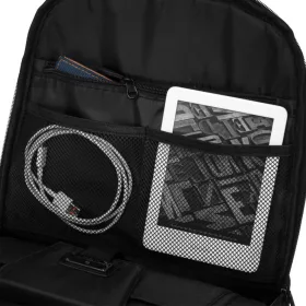   Peterson PTN-63105-6371 fekete hátizsák, laptop tartóval 15,6"  33 x 45 x 8 cm