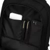 Peterson PTN-63105-6371 fekete hátizsák, laptop tartóval 15,6"  33 x 45 x 8 cm