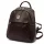 Gregorio 1742 DOLLARO barna női marhabőr hátizsák 28 x 30 x 14 cm