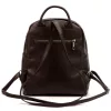 Gregorio 1742 DOLLARO barna női marhabőr hátizsák 28 x 30 x 14 cm
