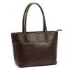 Florence 12 barna női bőr válltáska, shopper 40 x 27 x 16 cm