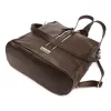 MiaMore 01-061 DOLLARO barna női marhabőr hátizsák 33 x 33 x 16 cm