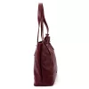 MiaMore 01-058 DOLLARO bordó női bőr válltáska 40 x 30 x 12 cm