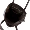 MiaMore 01-014 Z DOLLARO barna női bőr válltáska, shopper 40 x 38 x 13 cm