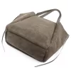 Luka 25-079 taupe női bőr válltáska, shopper 50 x 34 x 17 cm