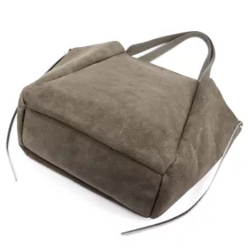   Luka 25-079 taupe női bőr válltáska, shopper 50 x 34 x 17 cm