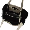 Luka 25-079 taupe női bőr válltáska, shopper 50 x 34 x 17 cm