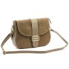 Luka 26-001 drapp női bőr kézitáska, oldaltáska 27 x 21 x 10 cm
