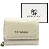 Gregorio CB-128 női bézs bőr pénztárca, mini 9,5 x 7 cm