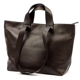   Luka 25-078 DOLLARO barna női bőr kézitáska, válltáska 43 x 30 x 17 cm