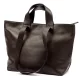 Luka 25-078 DOLLARO barna női bőr kézitáska, válltáska 43 x 30 x 17 cm