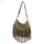 Camilla PREMIUM 10.002 taupe női bőr válltáska, oldaltáska 36 x 33 x 7 cm