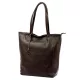Gregorio 1728 DOLLARO barna  női bőr válltáska, shopper 37 x 35 x 14