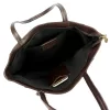 Gregorio 1728 DOLLARO barna  női bőr válltáska, shopper 37 x 35 x 14