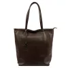 Gregorio 1728 DOLLARO barna  női bőr válltáska, shopper 37 x 35 x 14